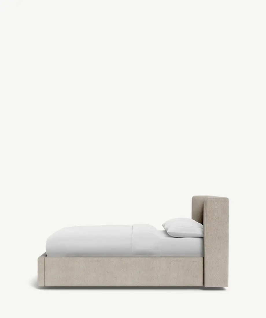 Sari Upholstered Bed with Storage - Image 2